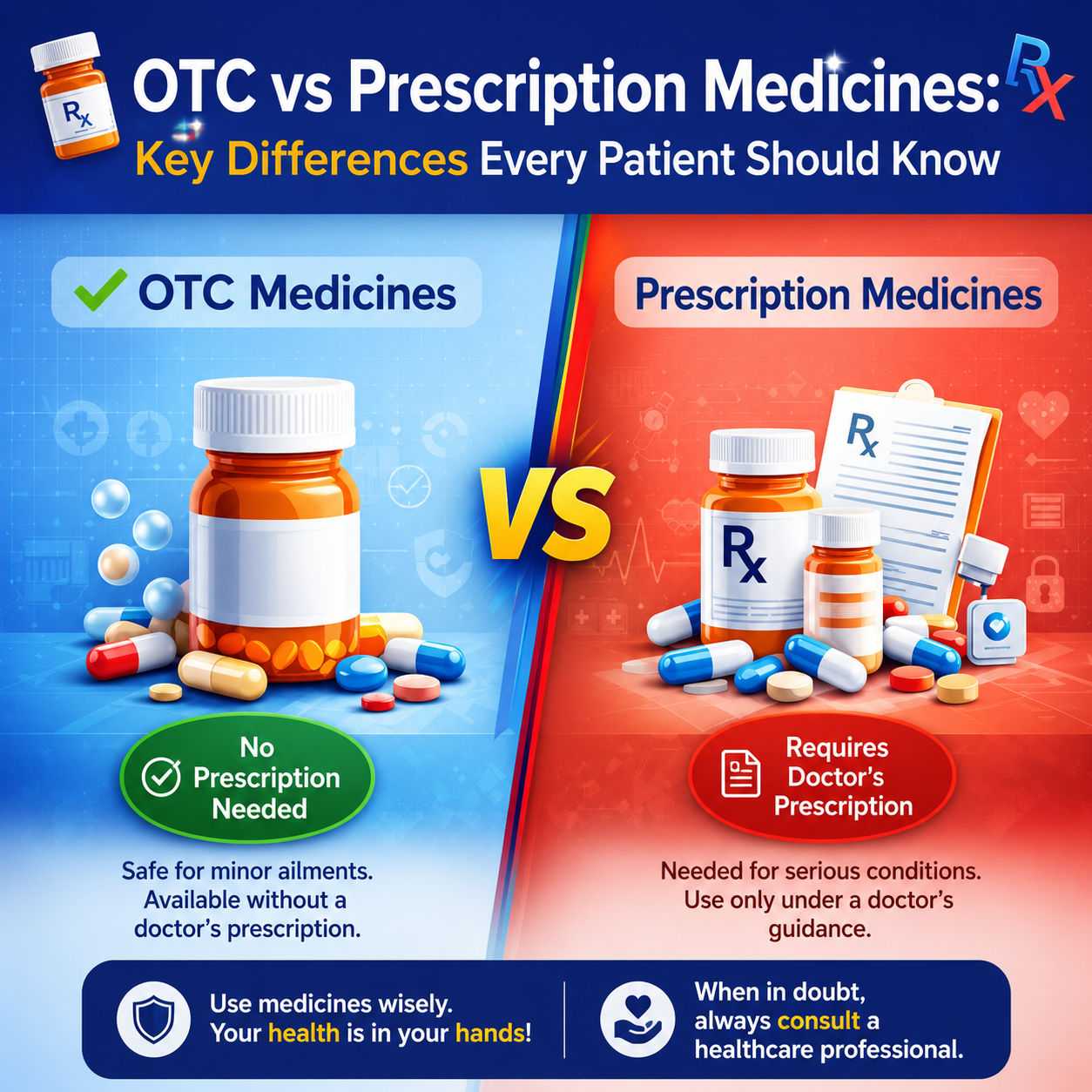 OTC VS PRESCRIPTION MEDICINE