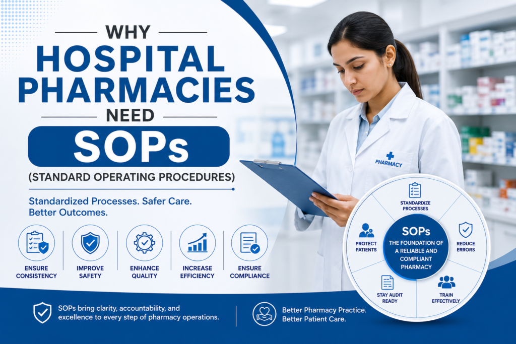 Why Hospital Pharmacies Need SOPs (Standard Operating Procedures)