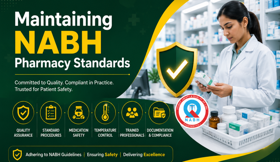 Maintaining NABH Pharmacy Standards